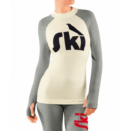 Magasin ski Paris : Haut de sous vetement Femme Falke Anniversary  Coupe:Femme Couleur:Blanc 