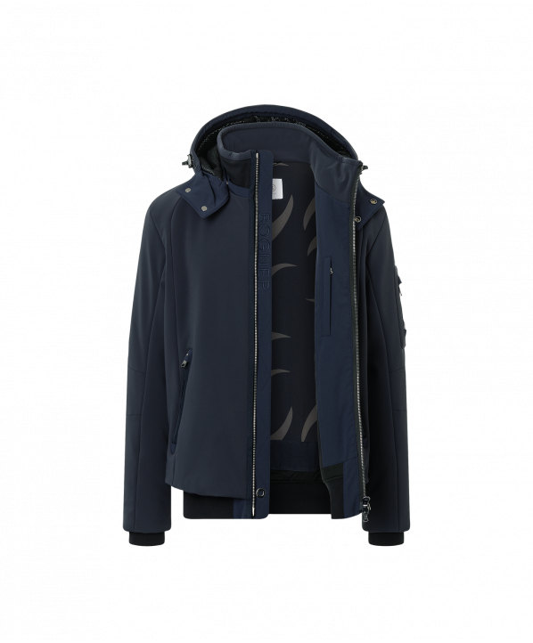 ski shop Paris : Mingo men's ski jacket  Gender:Men Couleur:Navy blue 