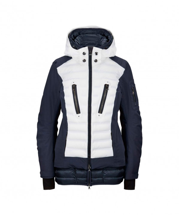 ski shop Paris : Rachel women's ski jacket & Fur  Gender:Women Couleur:Navy blue 