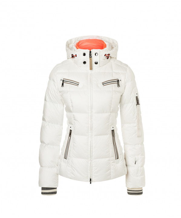 Magasin ski Paris : Veste de ski Bogner femme Carry & Fourrure  Coupe:Femme Couleur:Blanc 