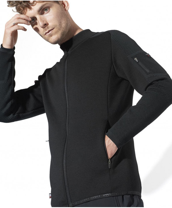 ski shop Paris : Redge men's fleece  Gender:Men Couleur:Black 