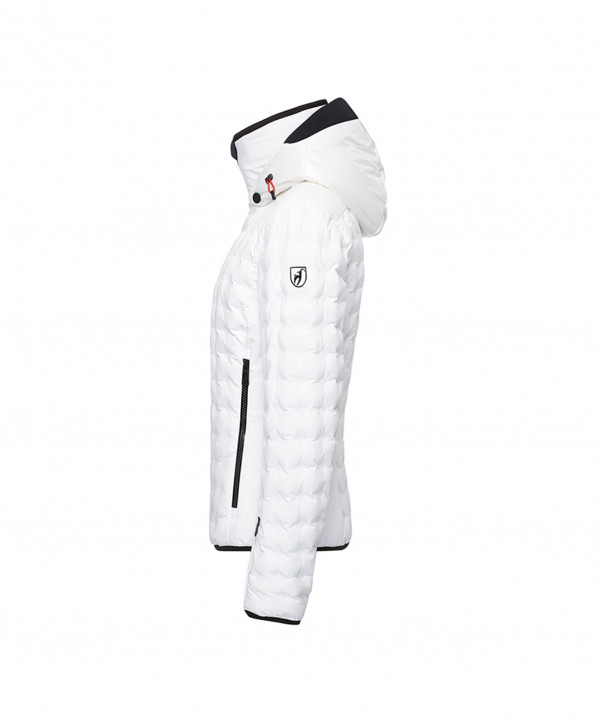 ski shop Paris : Lina & fourrure Women's ski jacket  Gender:Women Couleur:White 