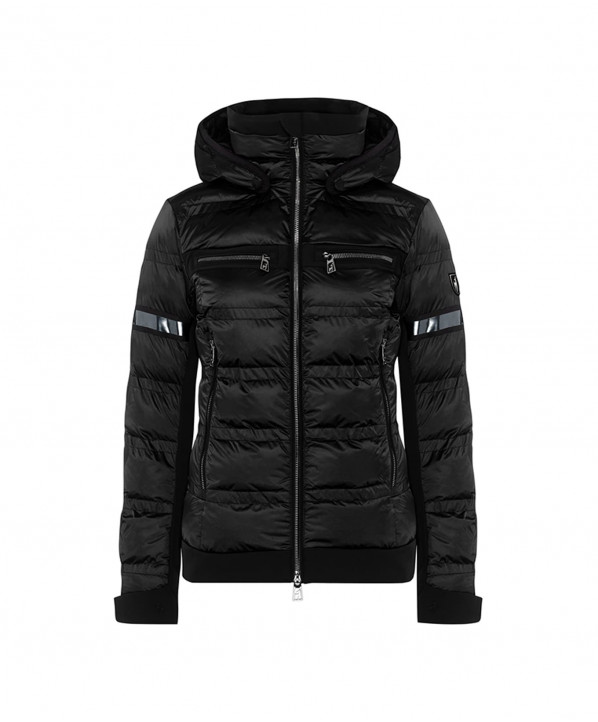 ski shop Paris : Yoko splendid & fourrure Women's ski jacket  Gender:Women Couleur:Black 