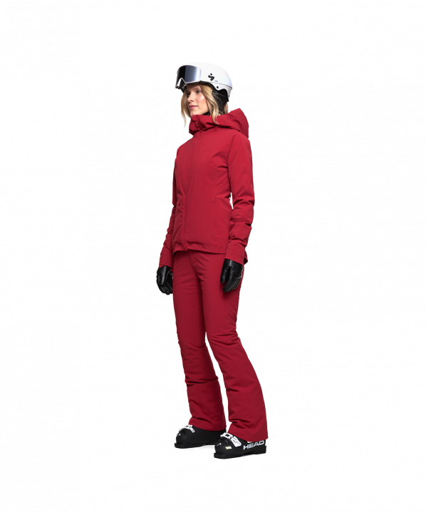 ski shop Paris : Curve Women's ski jacket  Gender:Women Couleur:Red 