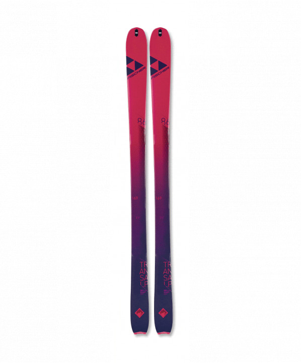 Magasin ski Paris : Skis de randonnée Transalp 86 Carbon  Coupe:Mixte Couleur:Rouge 