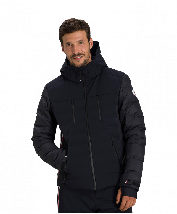 Magasin ski Paris : Veste de ski homme Tech tonal  Coupe:Homme Couleur:Noir 