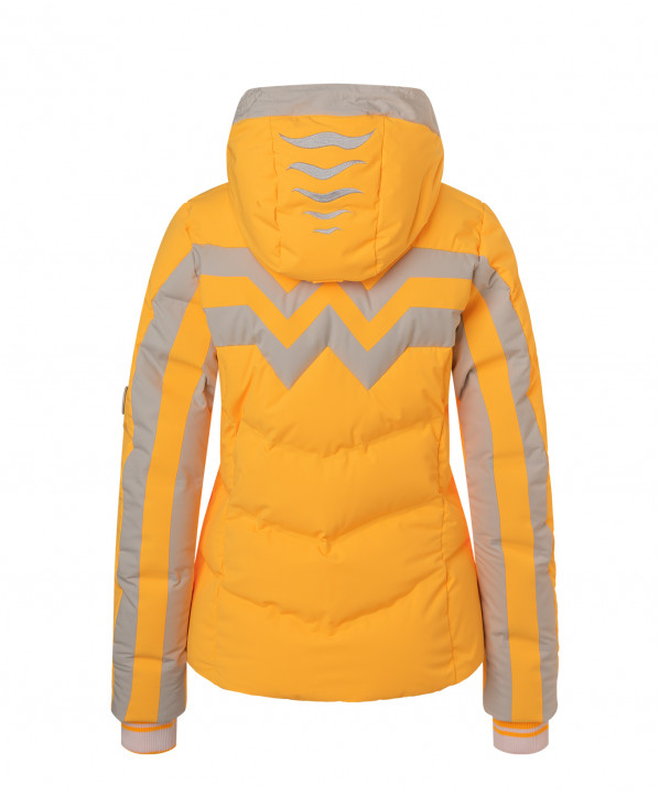 Magasin ski Paris : Veste de ski Bogner femme Drew  Coupe:Femme Couleur:Jaune 