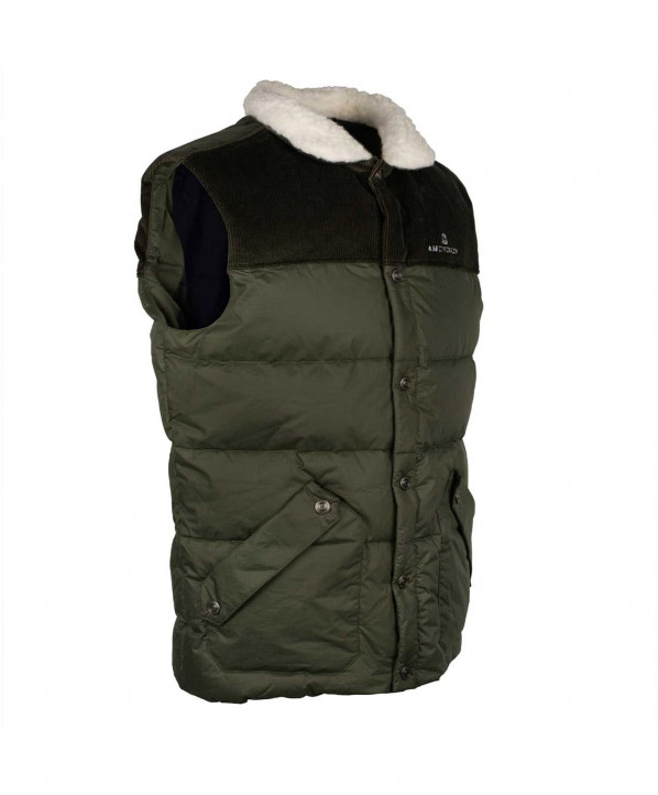 ski shop Paris : Groomer Men's vest  Gender:Men Couleur:Khaki 