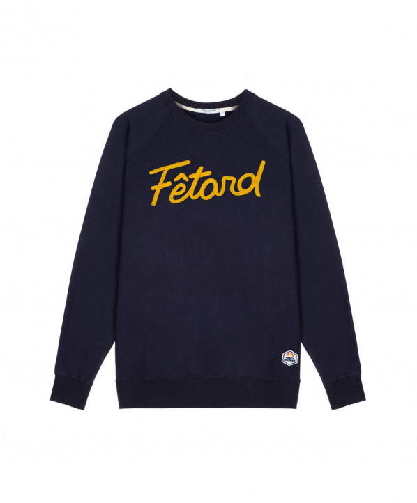 Magasin ski Paris : Sweatshirt homme Fetard  Coupe:Homme Couleur:Bleu marine 