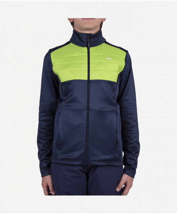 ski shop Paris : Andri Children's sweatshirt Gender:Boy  Couleur:Blue-green 