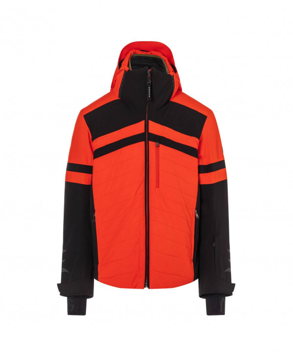 ski shop Paris : Fredy Men's ski jacket  Gender:Men Couleur:Black & red 