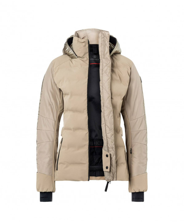 Magasin ski Paris : Veste de ski femme Bogner Cadja  Coupe:Femme Couleur:Beige 