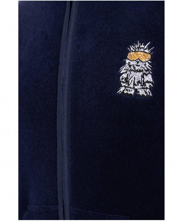 ski shop Paris : Nelly Children's fleece Gender:Girl  Couleur:Navy blue 