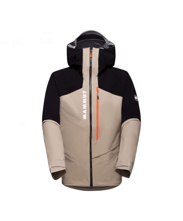 Magasin ski Paris : Veste de ski homme Mammut Aenergy  Coupe:Homme Couleur:Noir & marron 