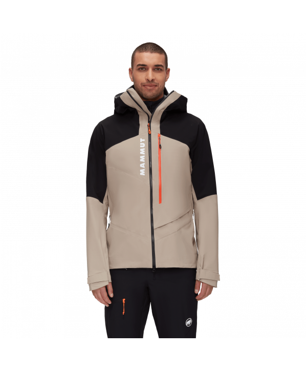 Magasin ski Paris : Veste de ski homme Mammut Aenergy  Coupe:Homme Couleur:Noir & marron 