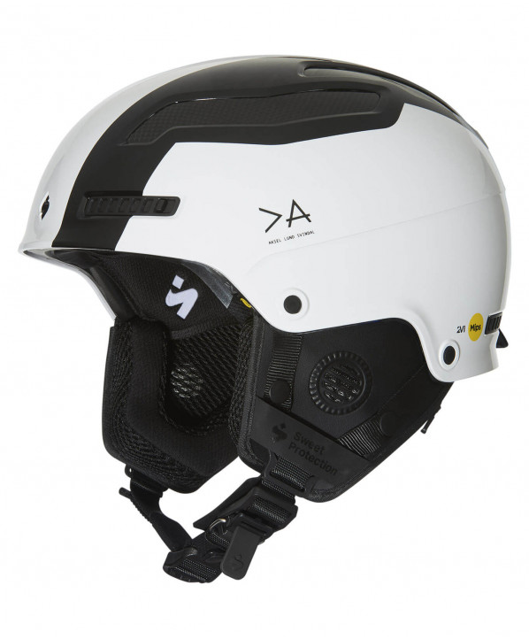 Magasin ski Paris : Casque de ski Trooper 2VI Mips Aksel  Coupe:Mixte Couleur:Noir & blanc 