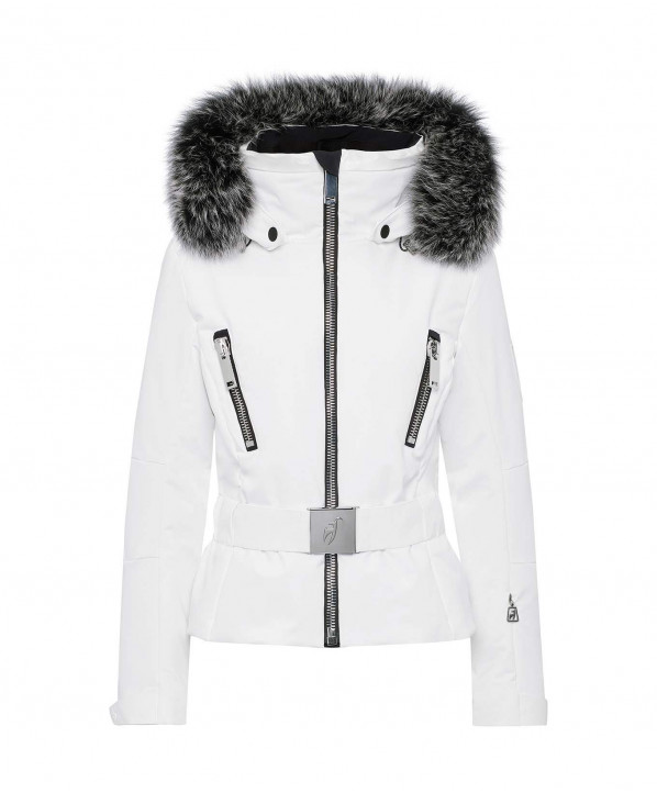 ski shop Paris : Rose & Fur Women's ski jacket  Gender:Women Couleur:White 