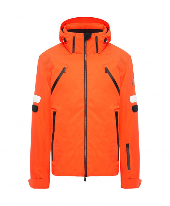 Magasin ski Paris : Veste de ski homme Toni sailer Leon  Coupe:Homme Couleur:Orange 