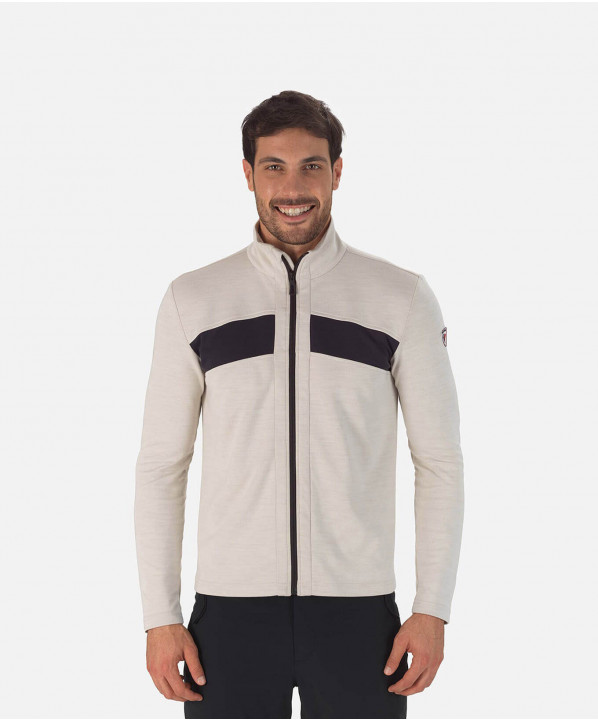 ski shop Paris : React Merino FZ Men's sweatshirt  