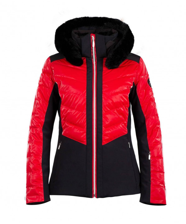 Magasin ski Paris : Veste de ski femme Celine  Coupe:Femme Couleur:Rouge 