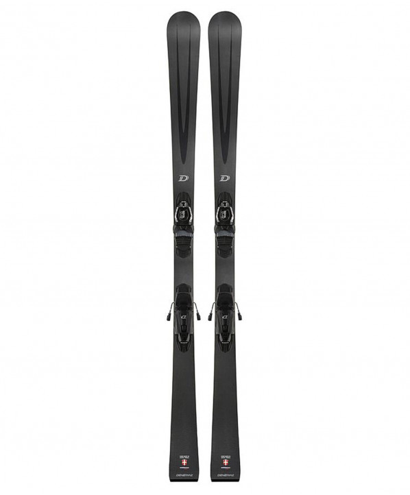 Magasin ski Paris : Pack Skis Slalom'D + V614  Coupe:Mixte Couleur:Noir 