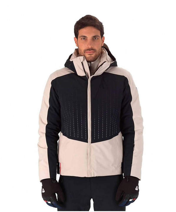 ski shop Paris : Degrade Men's ski jacket  Gender:Men Couleur:Black & white 