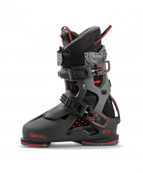 Magasin ski Paris : Chaussures de ski homme Ecorce 01 X 120  Coupe:Homme Couleur:Noir & rouge 