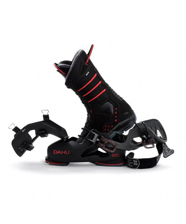 Magasin ski Paris : Chaussures de ski homme Ecorce 01 X 120  Coupe:Homme Couleur:Noir & rouge 