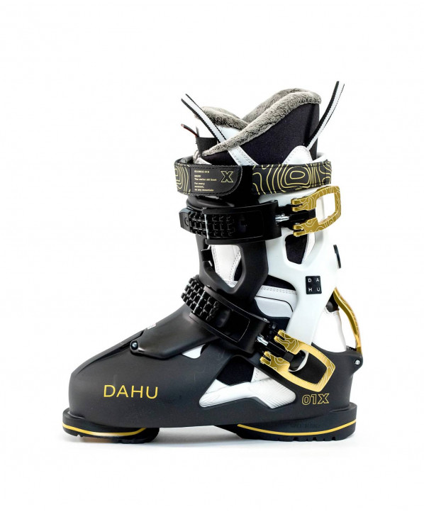 Magasin ski Paris : Chaussures de skis Femme Ecorce 01 X 90  Coupe:Femme Couleur:Noir & or 