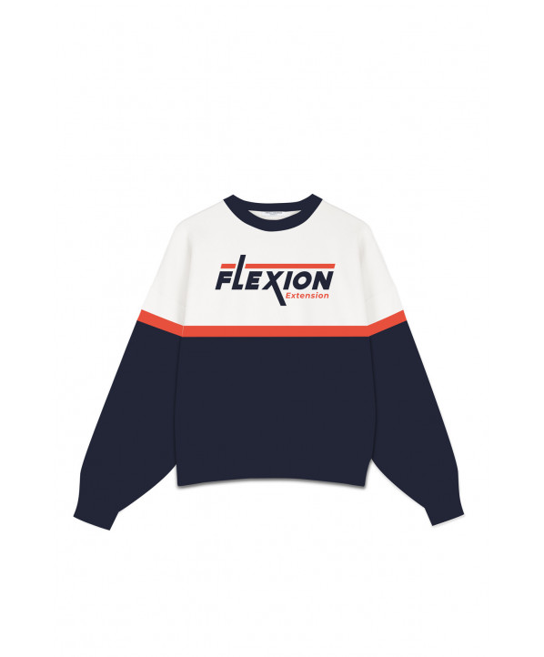 Magasin ski Paris : Sweatshirt homme Flexion Extension  Coupe:Homme Couleur:Bleu marine 