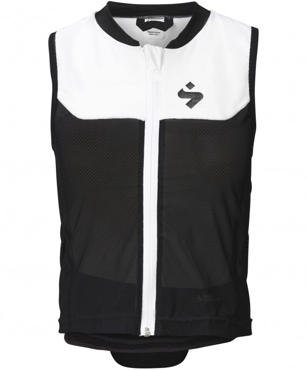 ski shop Paris : Sweet Protection Race Vest JR Back protector  Gender:Junior Couleur:Black & white 