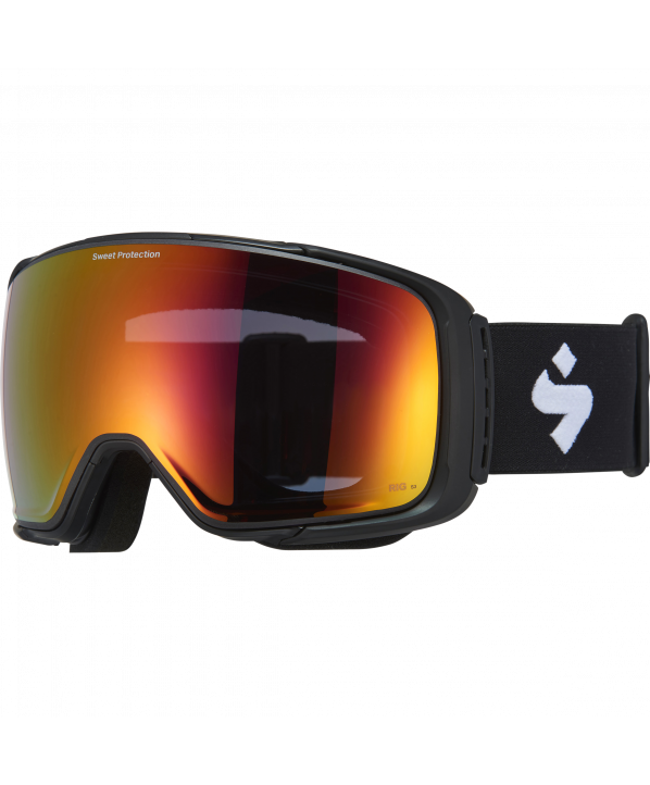 Magasin ski Paris : Masque de ski Sweet Protection Interstellar RIG Reflect Topaz + RIG Light Amethyst Taille:TU Coupe:Mixte Cou