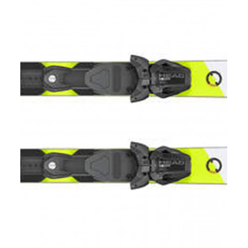 Magasin ski Paris : Skis racing Head WCR e.GS Rebel Team + fixations FF 11 Race  Coupe:Junior Couleur:Blanc 