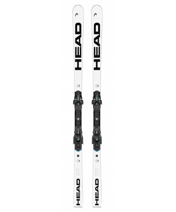 Magasin ski Paris : Skis racing Head WCR e-GS Rebel Pro SW RP + fixations FF ST 16  Coupe:Junior Couleur:Blanc 