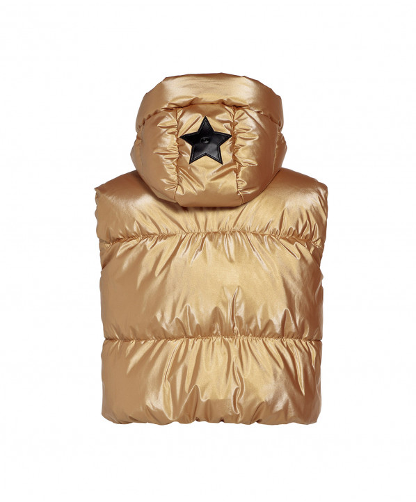 Magasin ski Paris : Gilet sans manche bodywarmer femme Goldbergh SHINE  Coupe:Femme Couleur:Or 