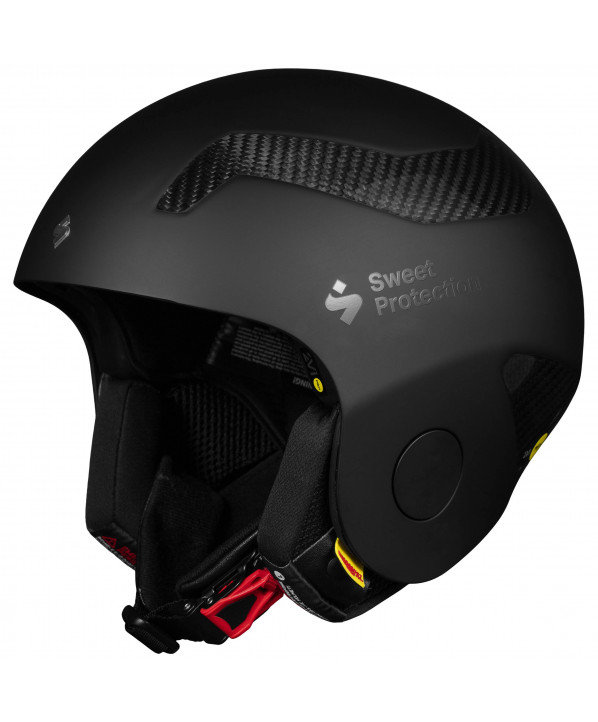 ski shop Paris : Sweet Protection Volata Carbon 2Vi Mips ski Helmet  Gender:Unisex Couleur:Black 