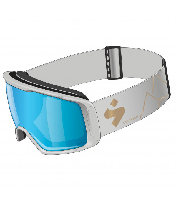 ski shop Paris : Sweet Protection Clockwork RIG Reflect RagMo Ski goggles Size:TU Gender:Unisex Couleur:White 