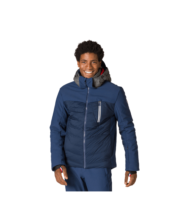 ski shop Paris : Rossignol DJINN WELDED Men's ski jacket  Gender:Men Couleur:Navy blue 