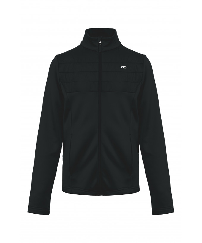 ski shop Paris : Kjus Andri boy's polar fleece Gender:Boy  Couleur:Black 