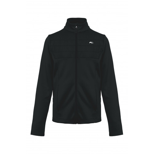 ski shop Paris : Kjus Andri boy&#039;s polar fleece Gender:Boy  Couleur:Black 