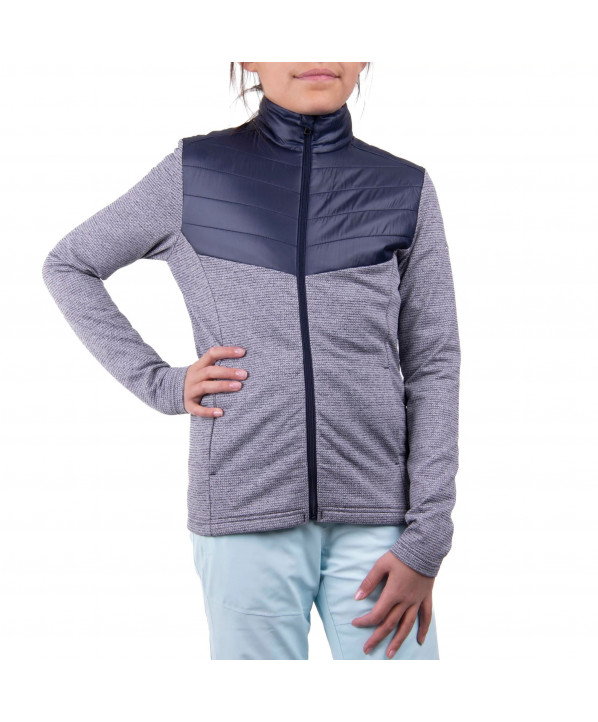 ski shop Paris : Kjus Jacky girl's polar fleece Gender:Girl  Couleur:Navy blue 