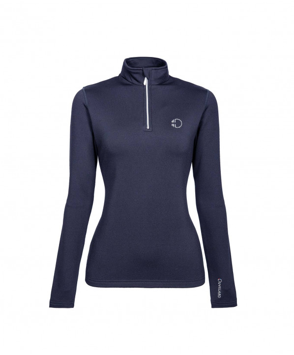 ski shop Paris : Duvillard MARIE Women's baselayer top  Gender:Women Couleur:Navy blue 