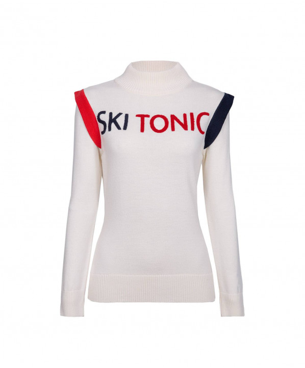 Magasin ski Paris : Pull femme Duvillard POLA  Coupe:Femme Couleur:Blanc 