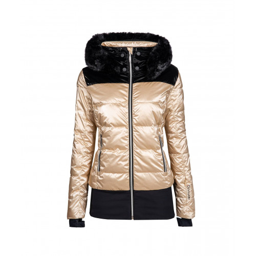 Gold ski jacket womens sale