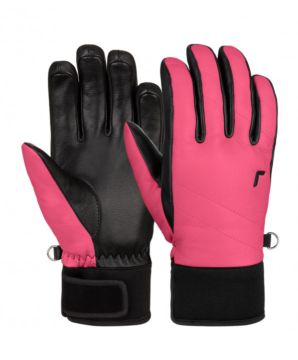 ski shop Paris : Reusch Juliette Women's ski gloves  Gender:Women Couleur:Rose 