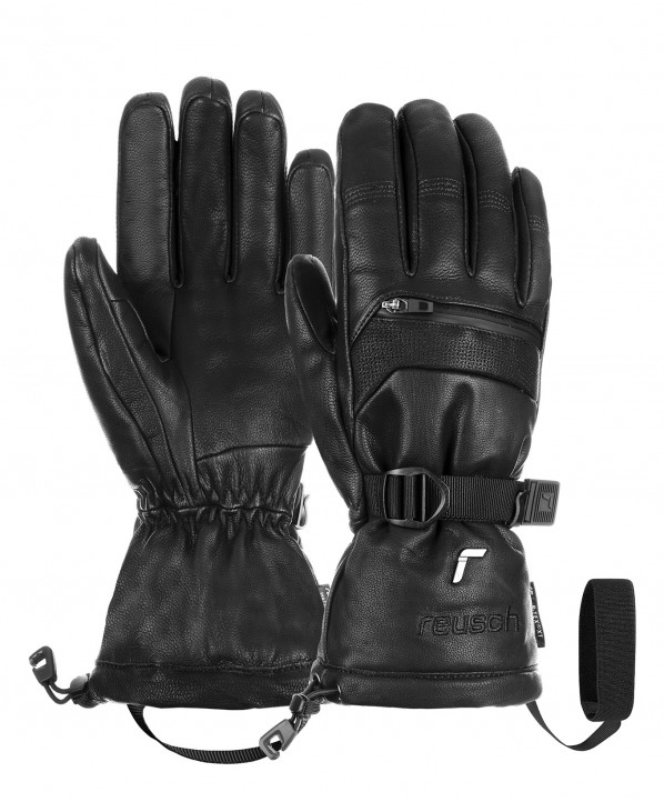 ski shop Paris : Reusch Fullback Men's ski gloves  Gender:Men Couleur:Black 