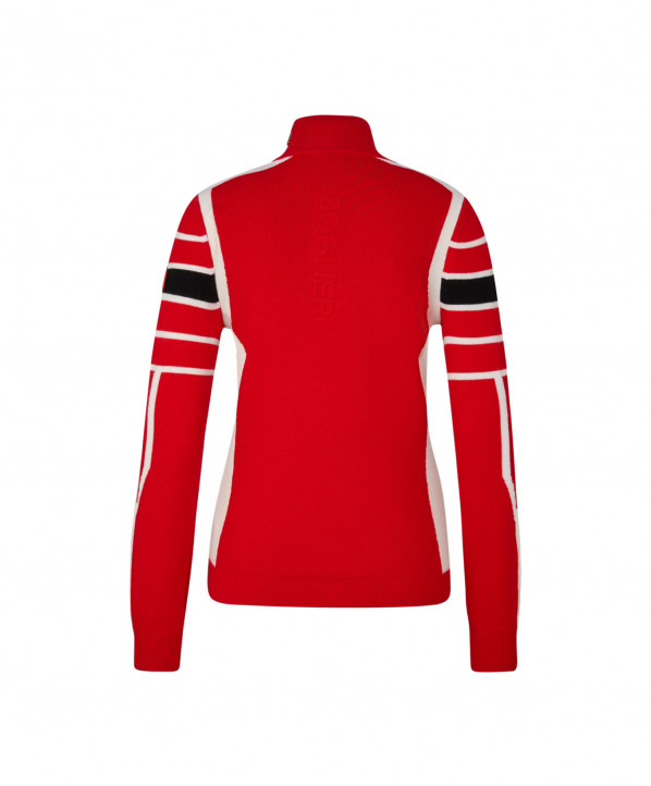 ski shop Paris : Bogner ESRA Women's pullover  Gender:Women Couleur:Red 