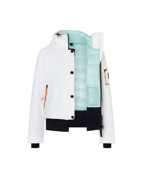 Magasin ski Paris : Veste de ski femme Bogner EMELY  Coupe:Femme Couleur:Blanc 