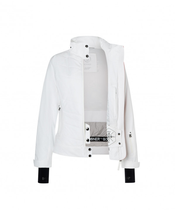 Magasin ski Paris : Veste de ski femme Bogner MACY  Coupe:Femme Couleur:Blanc 