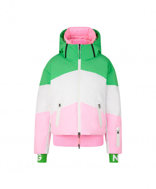 Magasin ski Paris : Veste de ski femme Bogner VILA  Coupe:Femme Couleur:Vert 